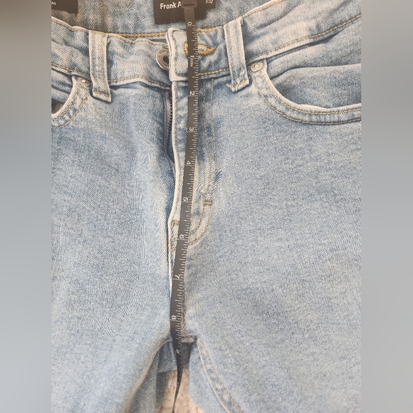 Fank and oak 28x32... unisex Jeans 1st time washed Dylan slim - Picture 7 of 8